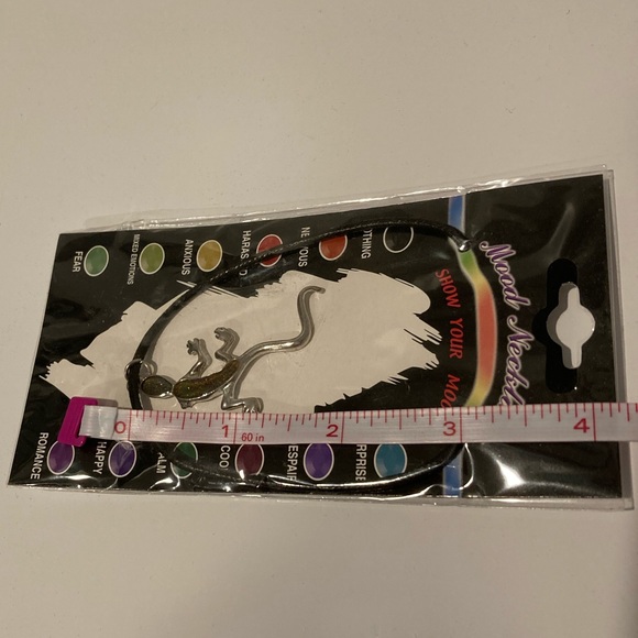 Vintage Lizard Mood Necklace - Picture 2 of 5